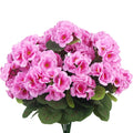 8 Pcs Artificial Geraniums Flowers Silk for Outdoors UV Resistant Artificial ...