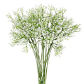 EZFLOWERY 48 Pcs Artificial Baby Breath Flowers, Gypsophila Real Touch, White